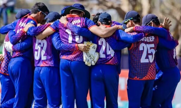 Nepal national cricket team. Photo: X/CricketNep